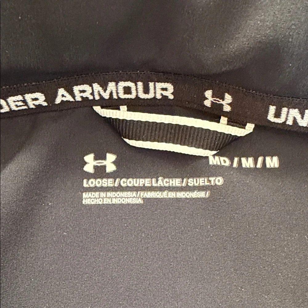 Under Armour Midnight Black Full-Zip Jacket - Picture 2 of 7